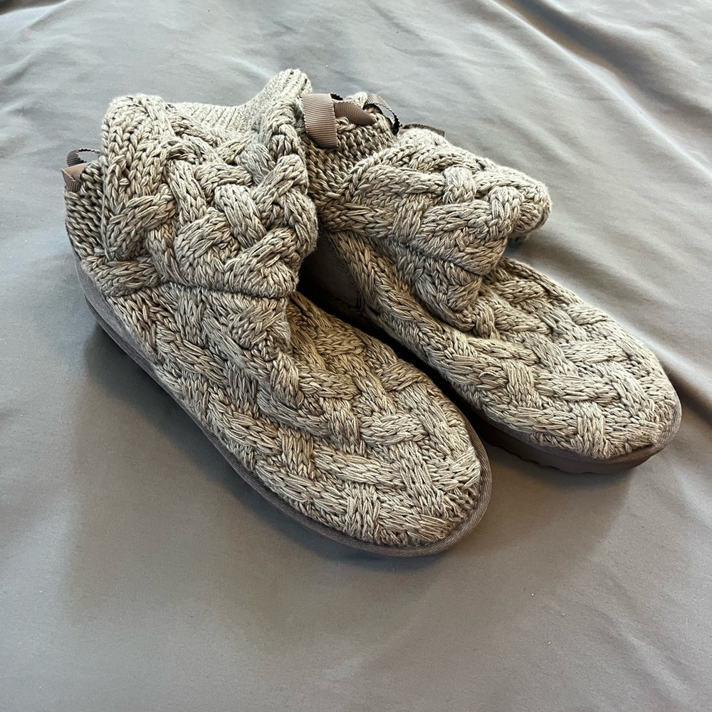 Grey UGG boots